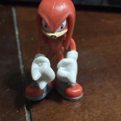 Sega Sonic the Hedgehog KNUCKLES 2.5" PVC Action Figure Jazwares