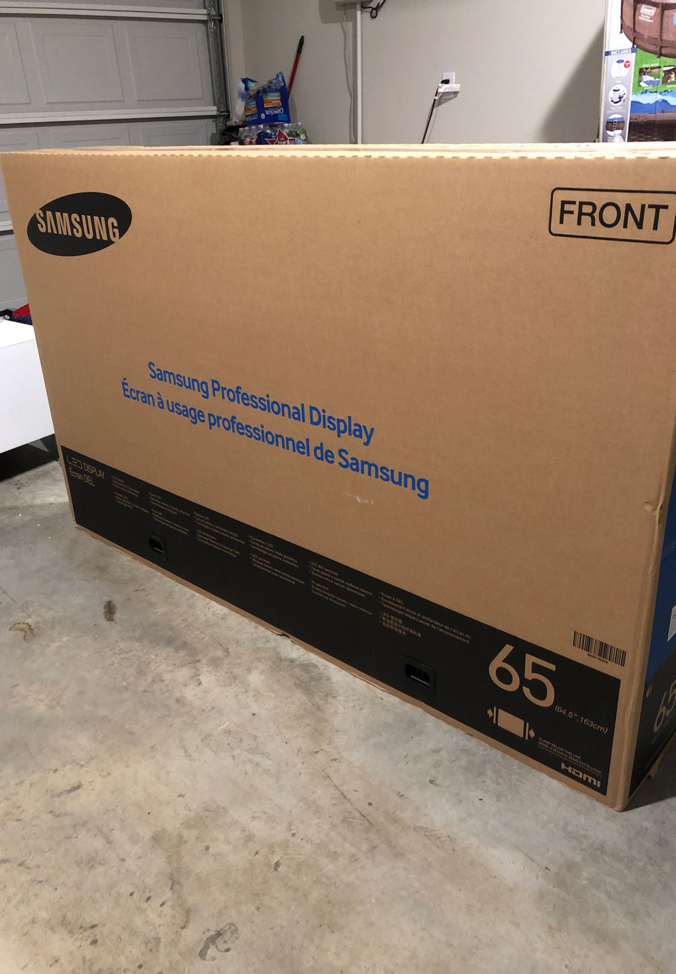 New Samsung 65” Model ED65E
