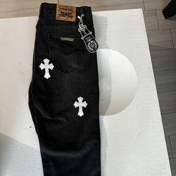 Chrome Heart Demin Levis 