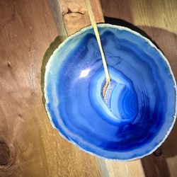 Blue Agate Slice 