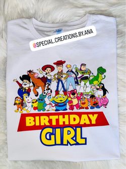 Custom made Birthday Girl Shirt 🎊