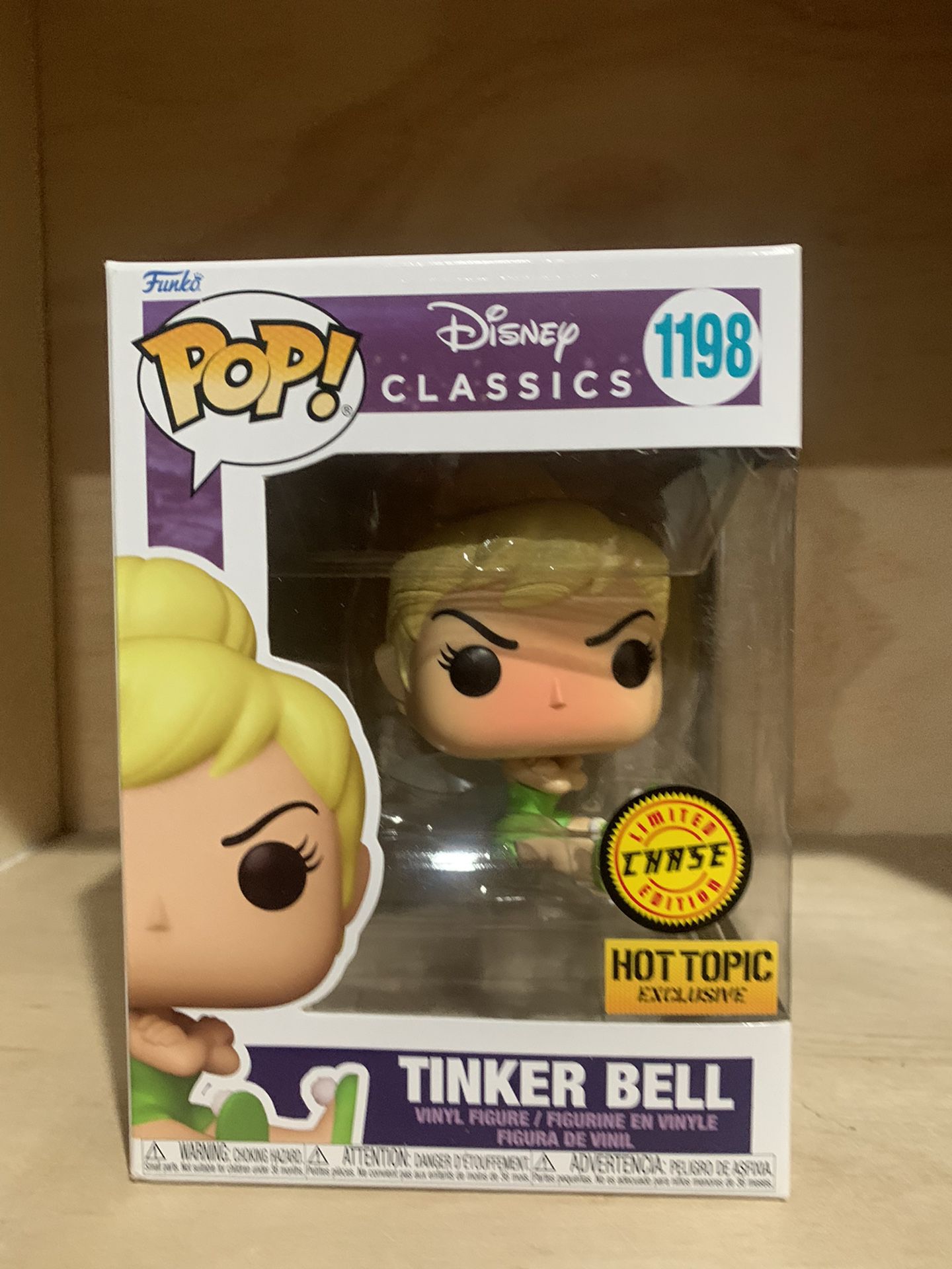 Tinker Bell Funko Pop (Hot Topic Exclusive) CHASE