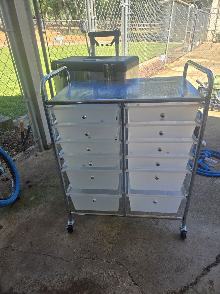 Craft Organizer Cart