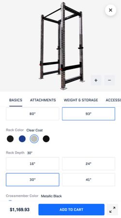 Rep Fitness PR4000 power rack