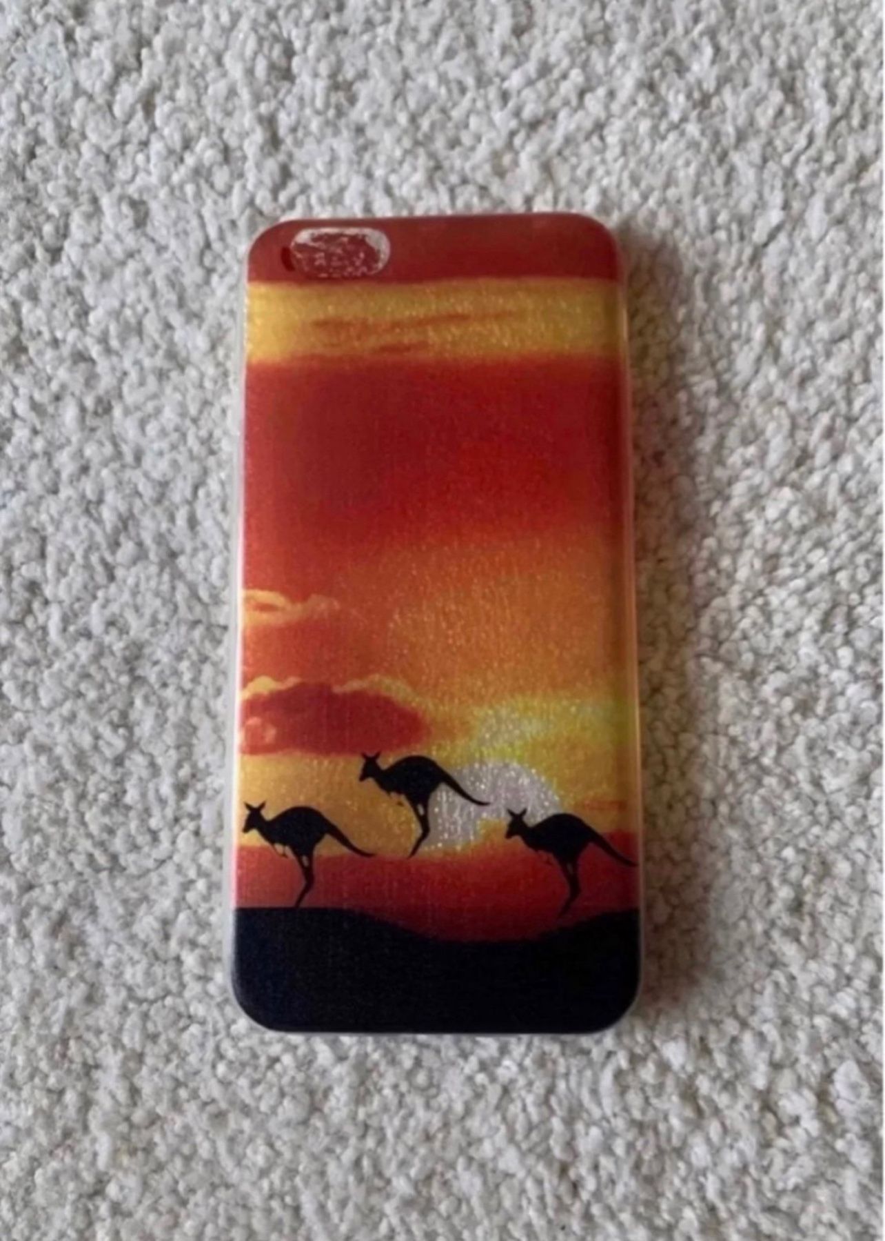 Sunset and kangaroos case for iPhone 6, iPhone 6s