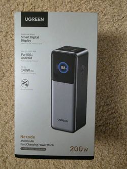 UGREEN Nexode 25000mAh 200W Fast Charging Power Bank