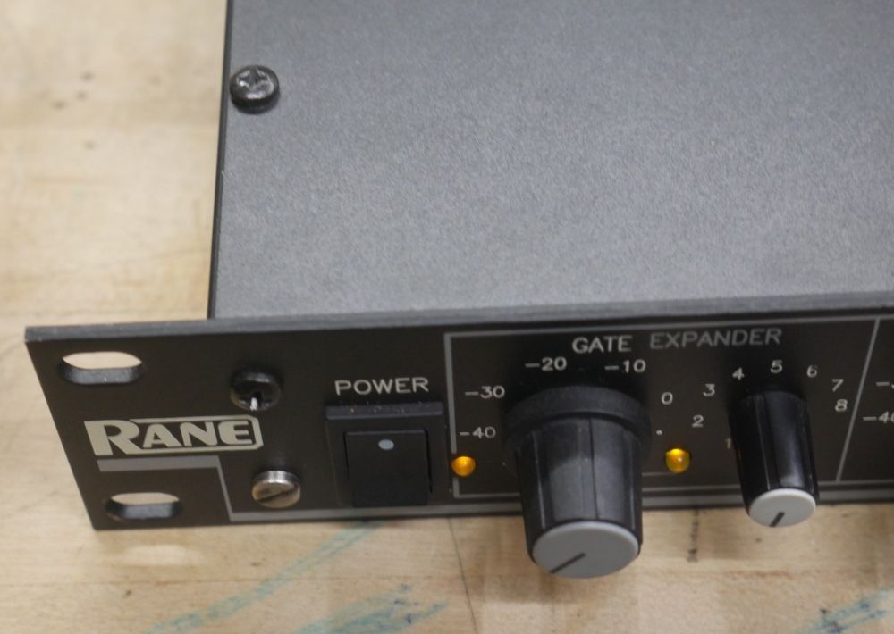 Rane DC24 Dynamic Controller Compressor Limiter Gate Expander w/ Power Supply