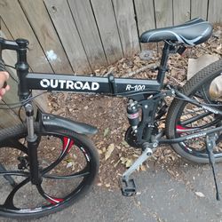 Out road R-100 Folding Mountain Bike
