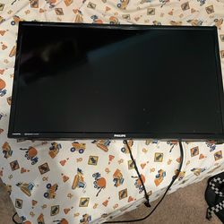 25 Inch Phillips Tv With Tv Mount