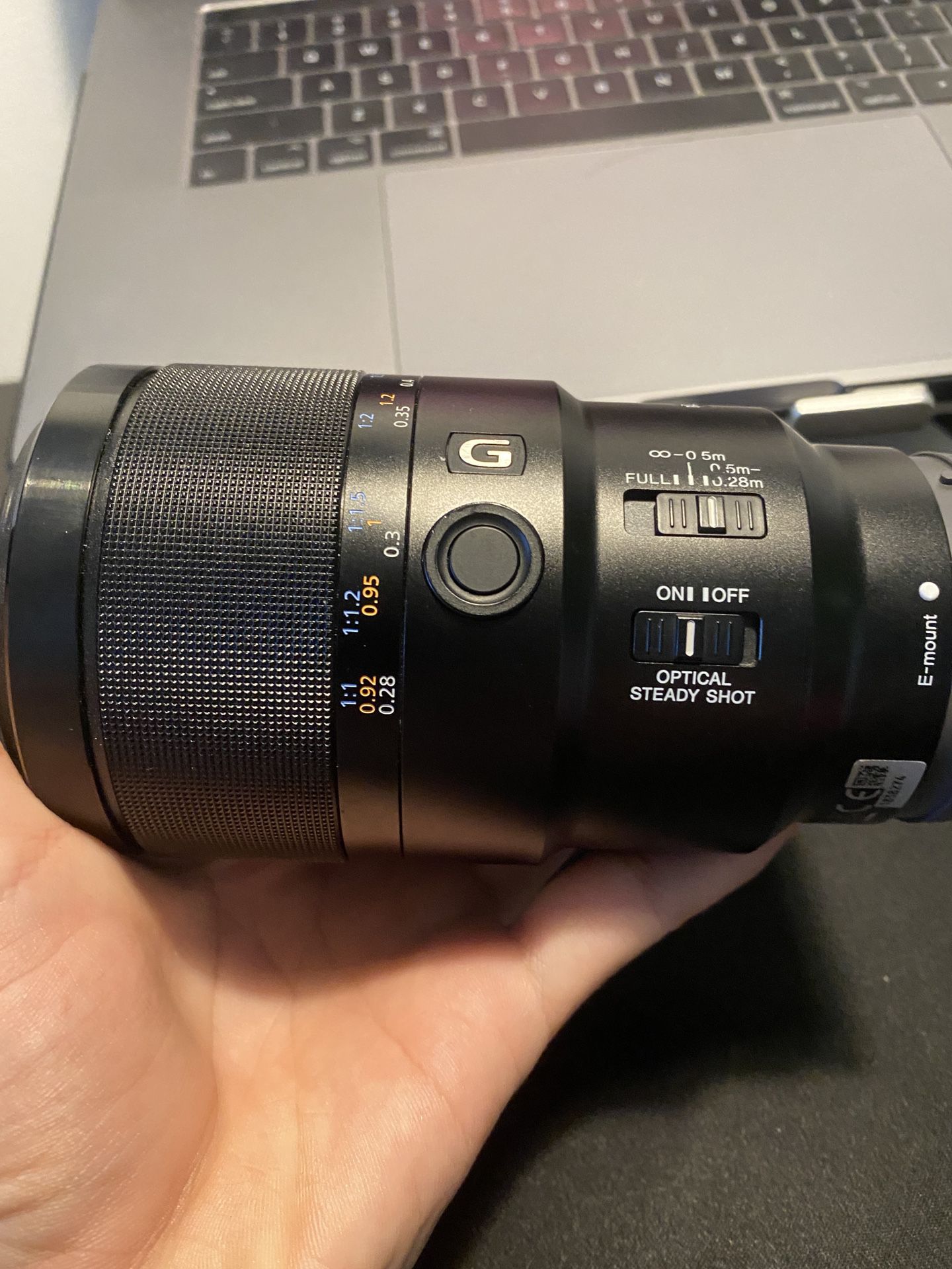 Sony FE 90mm f2.8 OSS macro lens