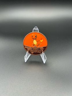 Pokemon Charmander .999 Copper Coin Poke Ball Design
