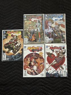 Harley Quinn New 52 #3 4 5 6 8 Comic Lot Amanda Conner DC Comics