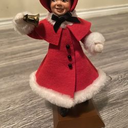 Simpich character doll ringing bell girl
