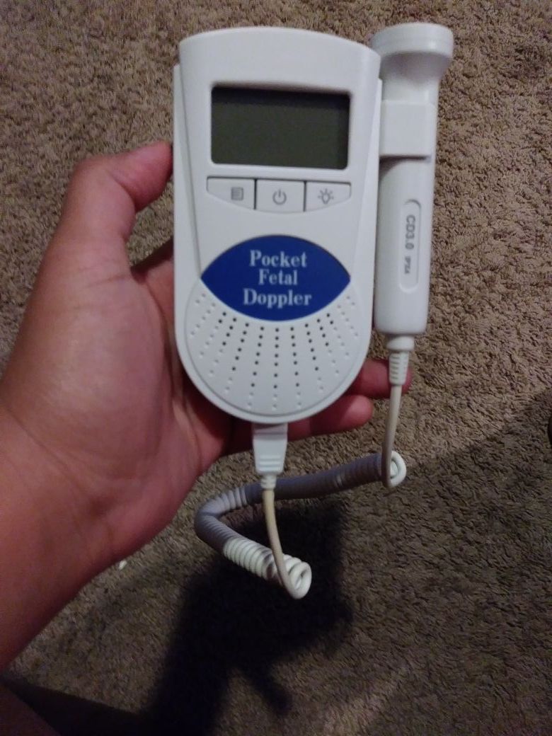 Pocket fetal doppler