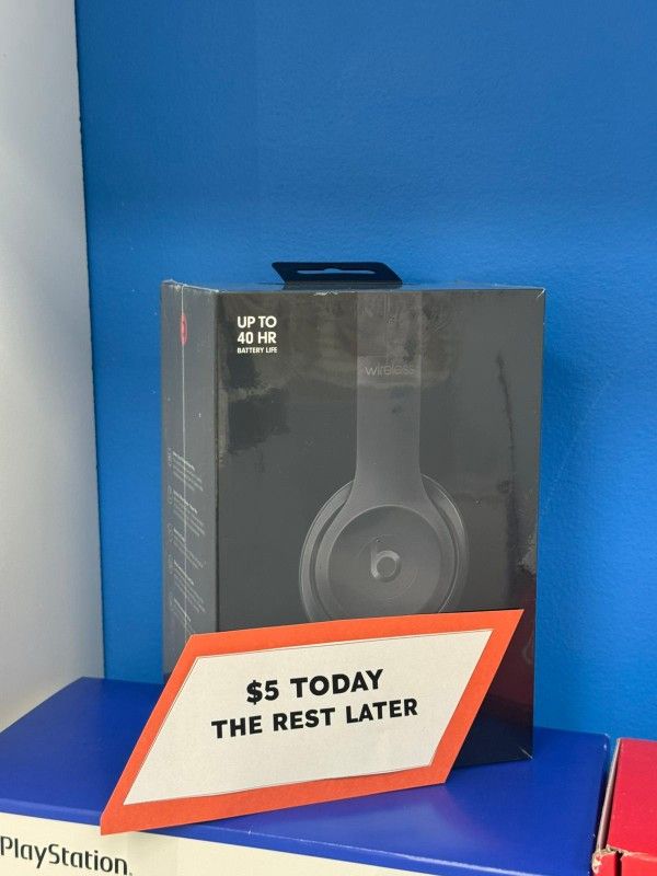 Beats Solo 3 Wireless On Ear Headphones New - Pay $5 DOWN AVAILABLE - NO CREDIT NEEDED