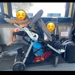Graco Double stroller and extra baby car seat