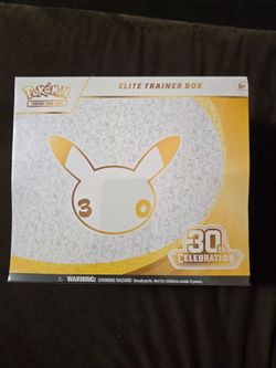 Pokémon Trading Card Game Elite Trainer Box 30th Celebration