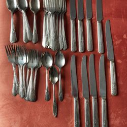 Vintage Reed & Barton Chased Silverplate Tableware