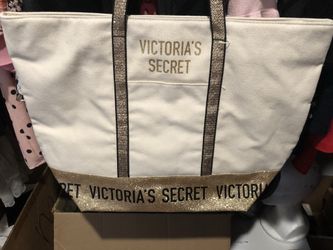 Victoria Secret Gold & White Women’s Bag/Brand New