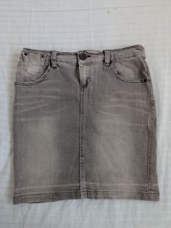 Woman or teen girl short skirt, Bershka Denim
