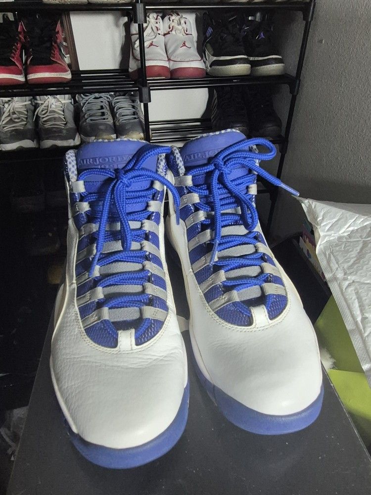 Jordan 10 Retro "TXT OLD ROYAL" Size 8
