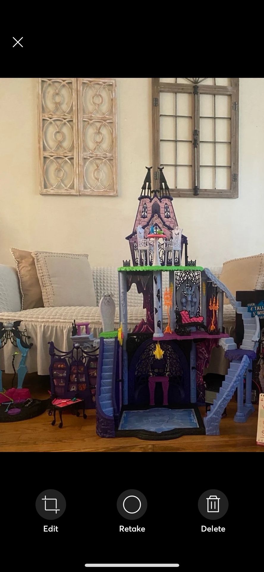 Monster High Freaky Fusion Catacombs Castle
