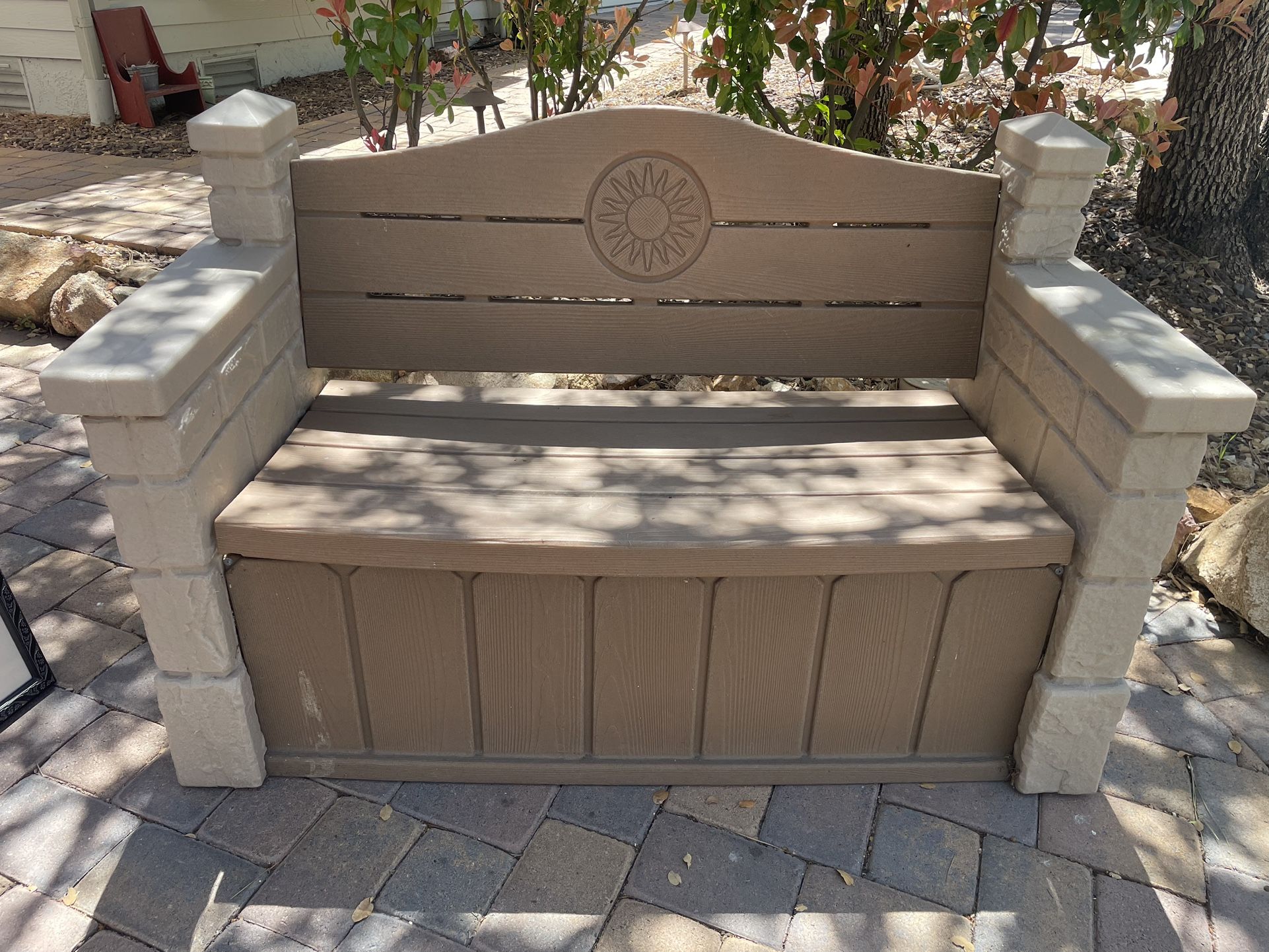 Step2 Outdoor Storage Bench