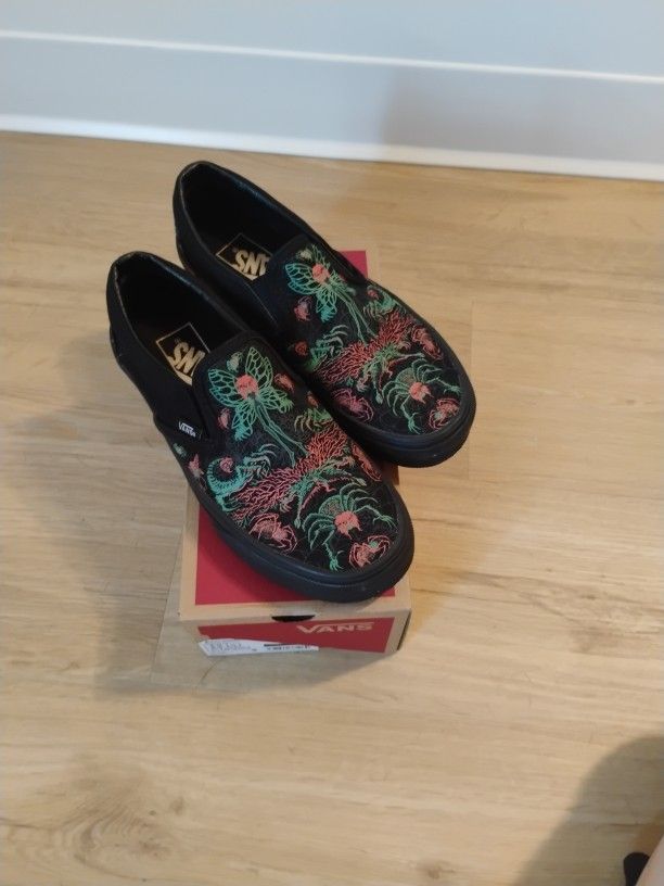 Vans Limited Edition Dark Omens Glow In The Dark Shoes