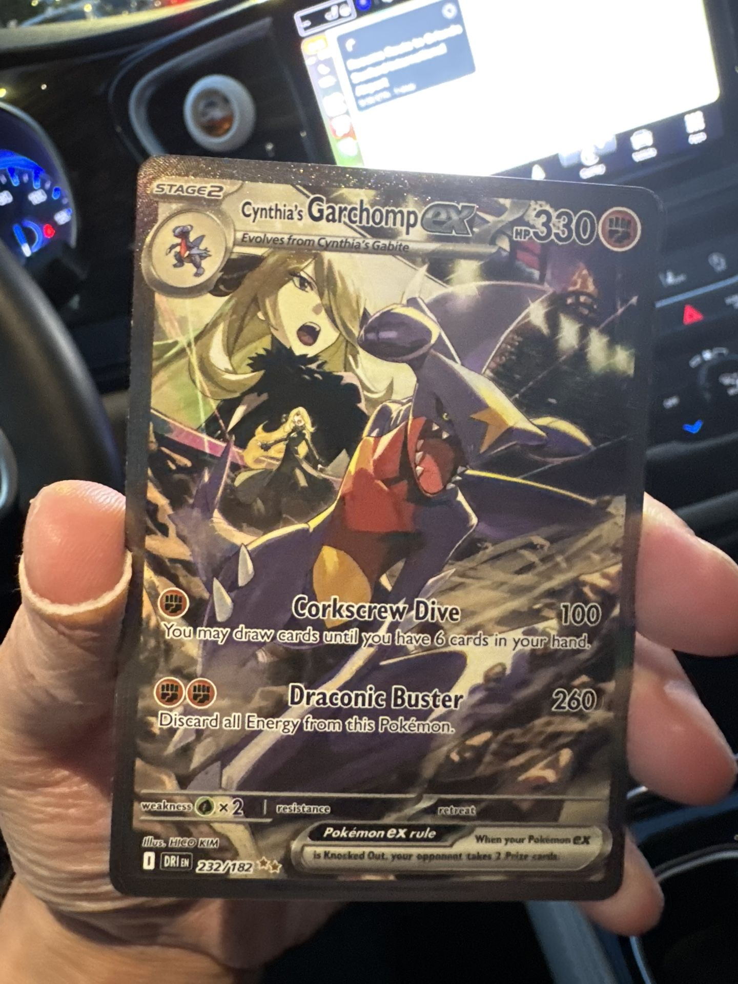 Destined Rivals Pokemon Lot Cynthia’s Garchomp