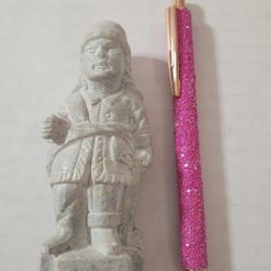 N. Peoria Soapstone Small Figure Statue With Scroll Amos Description Has Pickup Location Options 