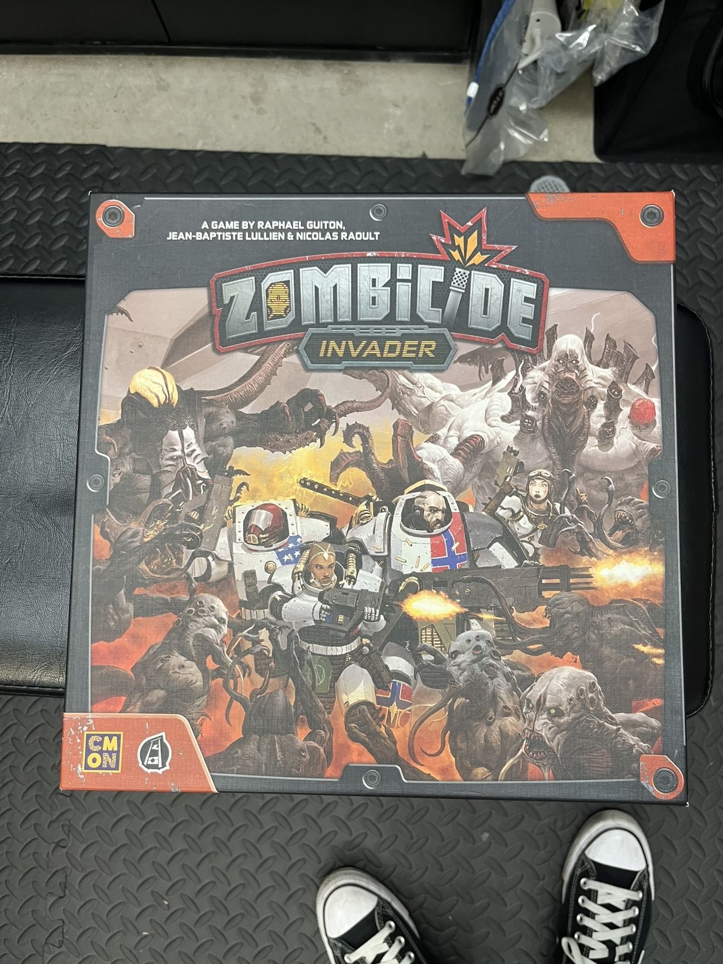Incomplete Zombicide Invader CMON Board Game