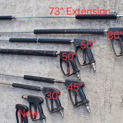 Pressure Washing Guns All Sizes