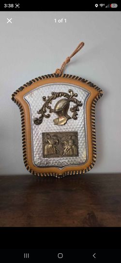 A Spanish knight plaque