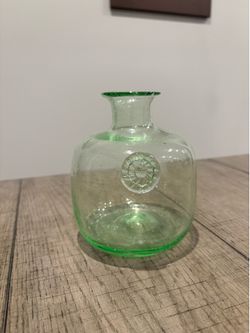 Handblown Seeded Vase