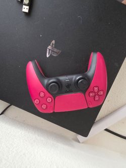 Red playstation controler