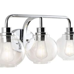 3 Light Iron Rustic Vanity Light Classic