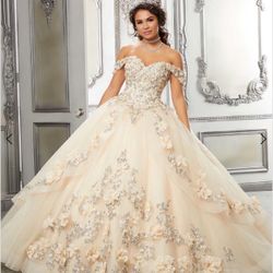 Quinceañera And Sweet-16 Dress W/ Accesories 