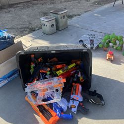 Box Of Nerf Guns