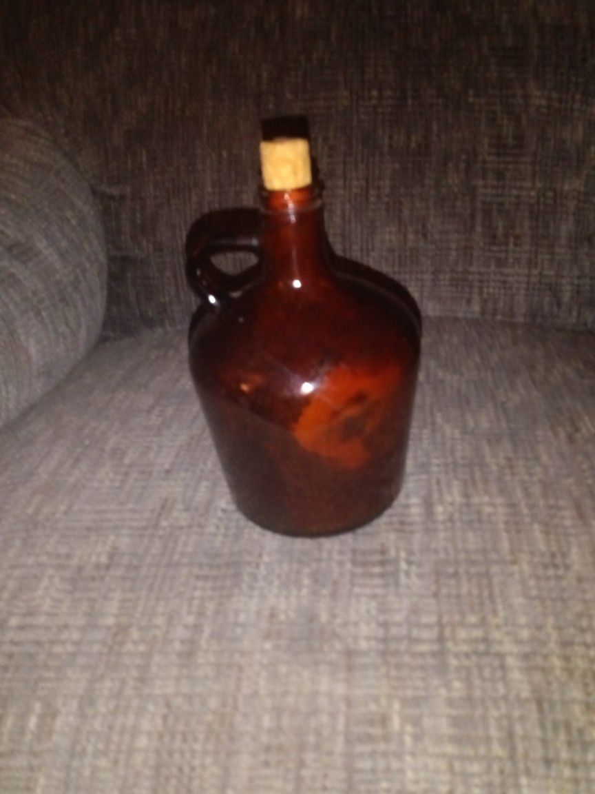 Vintage Brown Bottle.