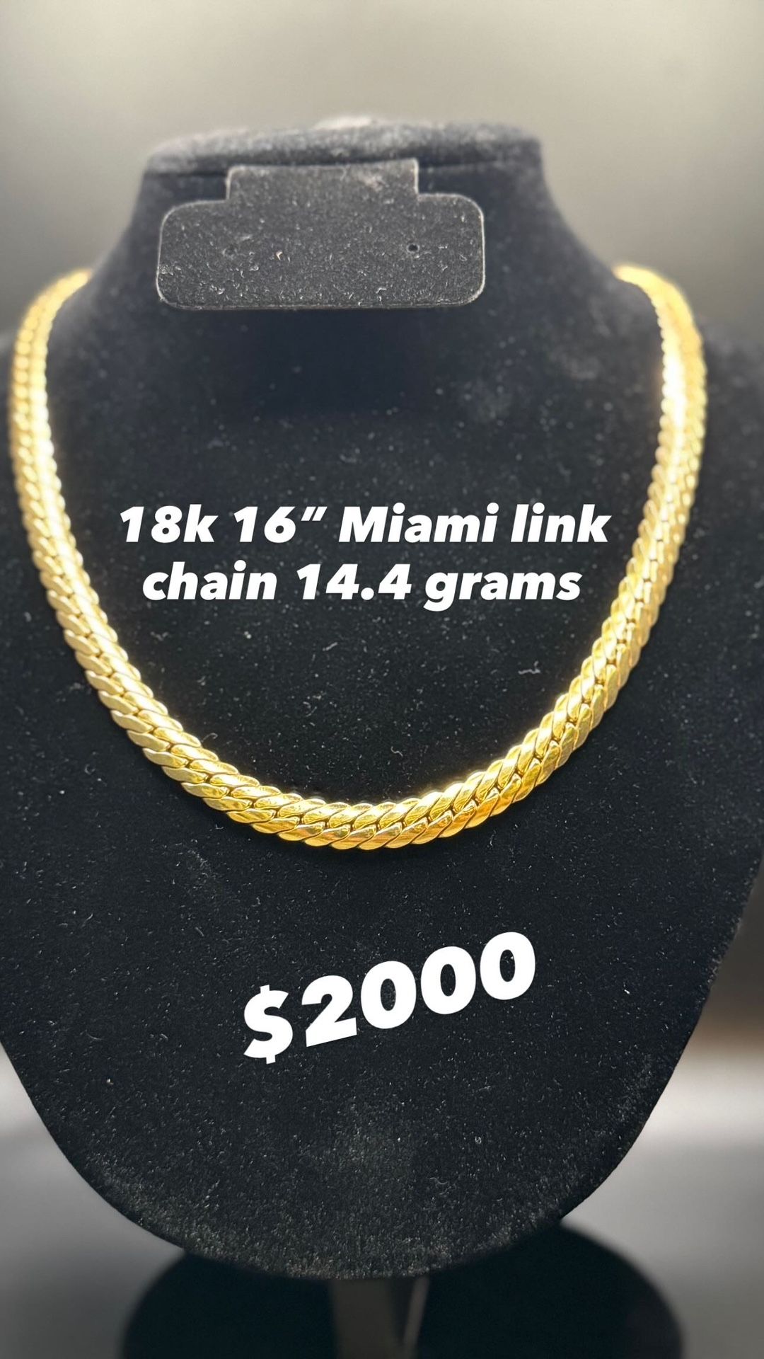 18k Gold Chain