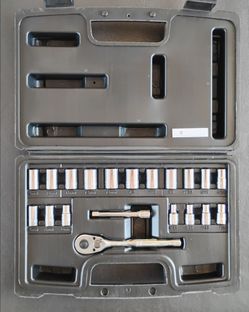 Stanley 20 pc. socket set 1/4 in. drive
