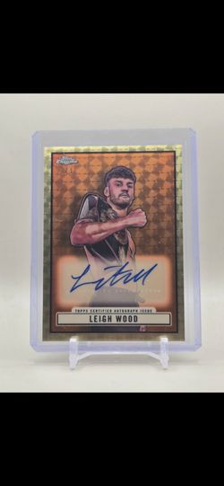 2024 Topps Chrome Boxing Leigh Wood 1951 Ringside Auto SuperFractor 1/1 SSP