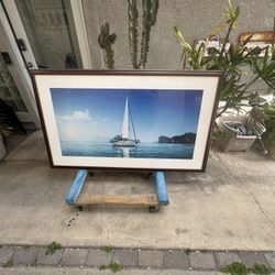 Large Framed Picture 