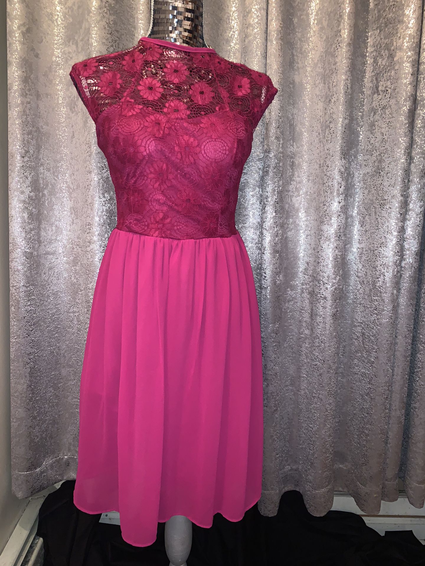Hot Pink Mystic Dress