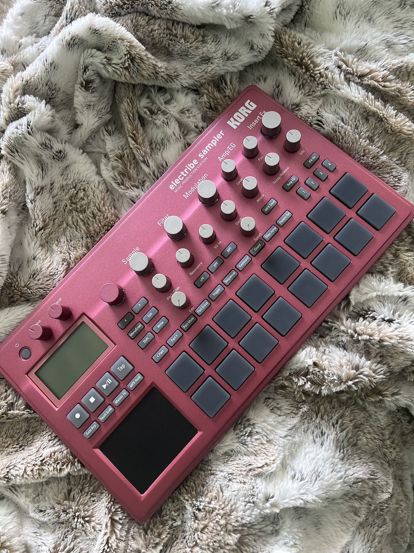 KORG electribe sampler ピンク KORG electribe sampler ピンク