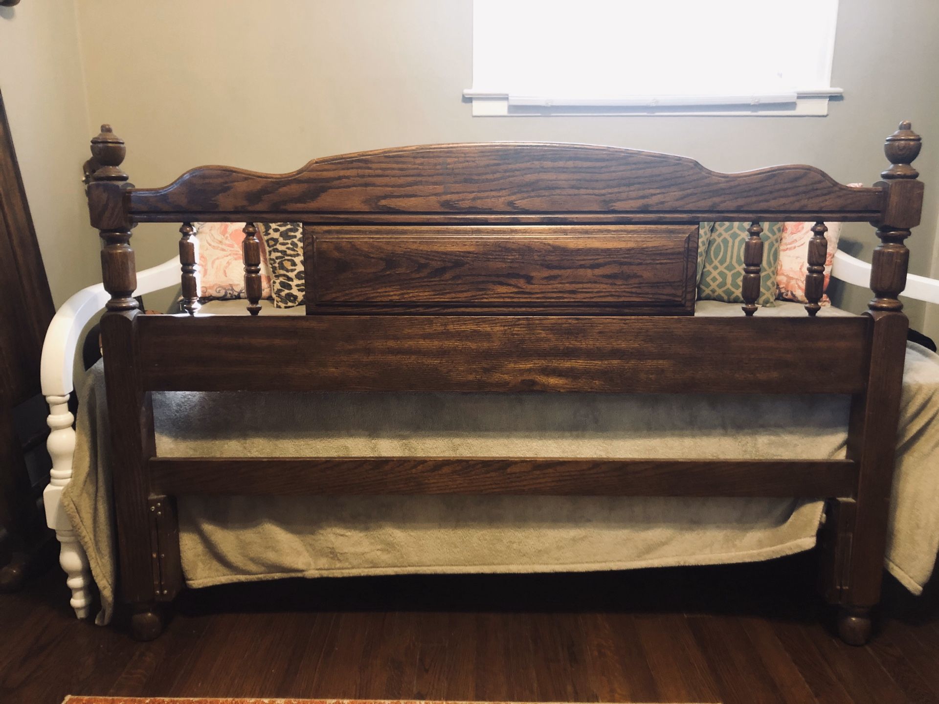 Solid Wood Bed Frame Only Full Size