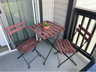 Bistro patio table