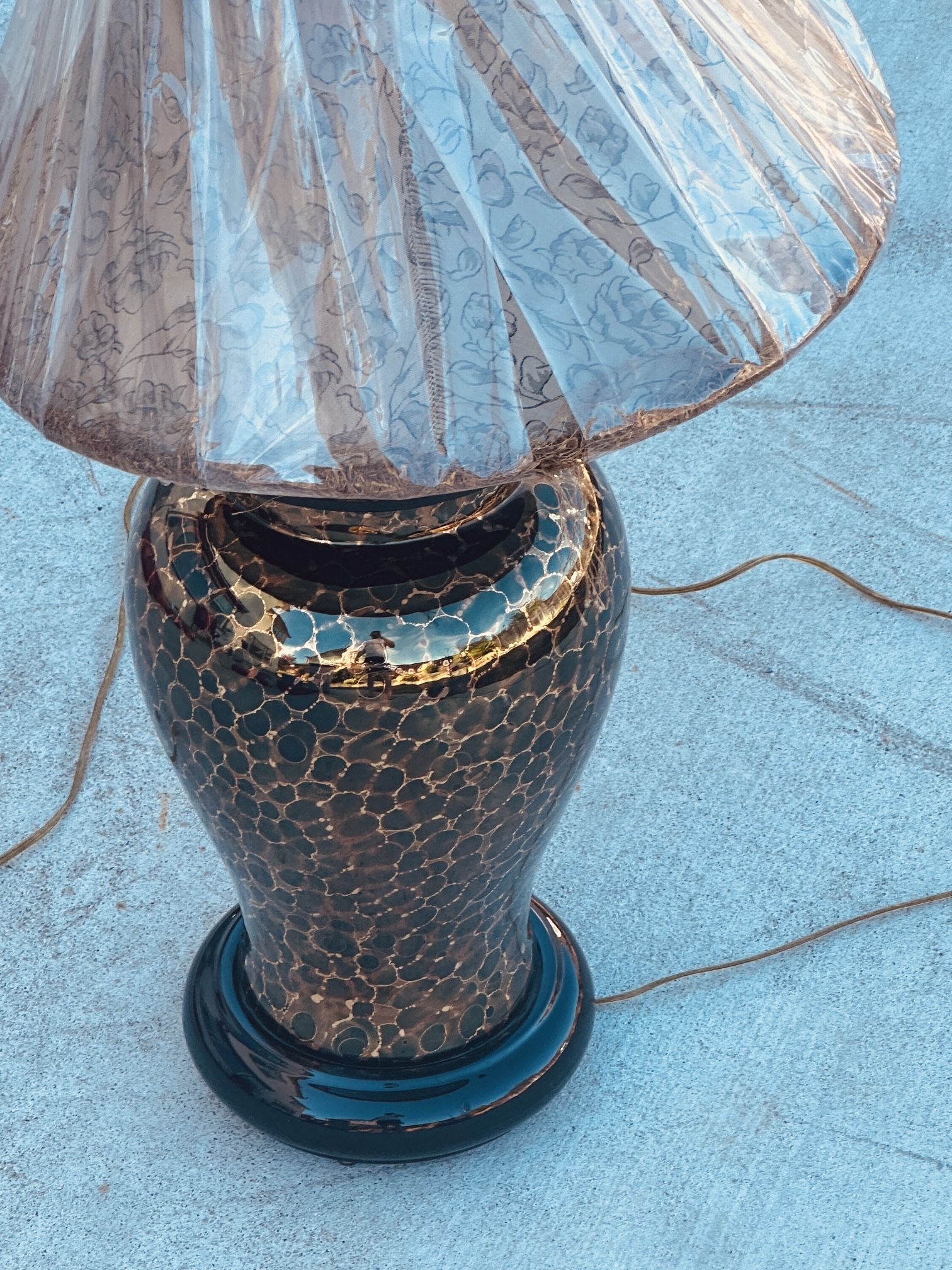 Rare Cheetah Print Lamp