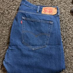 Blue Levis 501s