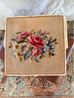 Vintage Sewing Keeper Storage